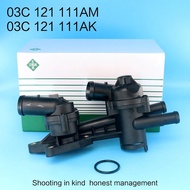 Engine Coolant Thermostat 03C121111AM 03C121111AK For EA111 1.4T 1.6 AUDI A1,A3,VW EOS,Golf,Jetta,Pa