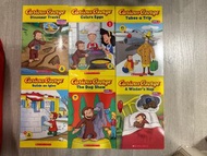 Scholastic Reading : Curious George Level 1 兒童英文故事書 6本一套