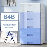 🍄 Ready Stock 🍄 Nordic 42CM Baby Kid Drawer Cabinet Storage Box Almari Perabut Toy Mainan Jualan Murah Furniture Baju