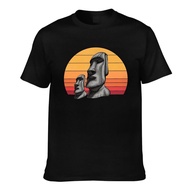 Summer Cool Easter Island Moai Good Printed Tshirt Man