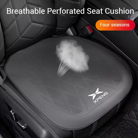 Car Nappa Leather Ventilated Seat Cushion Car Seat Cover For Xpeng P7 G9 G6 P5 X9 G7 N5 E29 G3 P7+ M