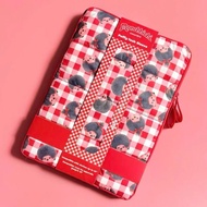 Red plaid waterproof portable laptop/iPad storage bag*
