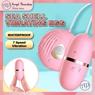 Angel Paradise Lilo Shell Vibrating Egg Vibrator Jump Egg Women Sex Toy Alat Main Wanita