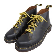 全新未使用Dr.Martens Martens Church Monkey 短靴，光滑皮革，黑色，UK7，男款，附鞋盒。