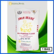 ∈ ๑ ❏ Swan All Purpose flour 25 KG. 1 BAG /SACK