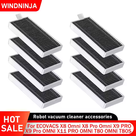 HEPA Filter For ECOVACS T80 OMNI T80 PRO OMNI T80S Pro X8 Omni X8 Pro Omni X9Pro X9 PRO OMNI X11 PRO