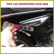 ✸ ☂ ◧ TMX 125 Alpha and TMX 155 SIDE COVER LOCK BAR ,SIDE COVER LOCK Support, Side cover, PAIR