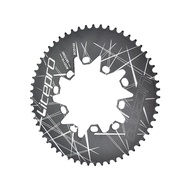 Litepro 58T Oval Chainring Dual BCD 110 130MM Crankset Folding Bike 54 56T Sprocket Bicycle Chainwheel