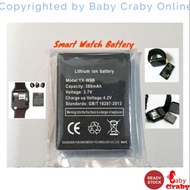 Smart Watch Battery YX-W9B 380mAh Dz09 GT08 3.7V