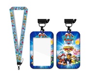 ✨🦄 Paw Patrol Mighty Ezlink Card Holder + LANYARD l Children Day Gifts l Christmas Gifts l Chase Marshall Rubble Skye