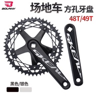 Dead Speed Racing Chainring | 144BCD | 48T / 49T | Square Hole | Alloy Large Chainring  Bicycle Trac