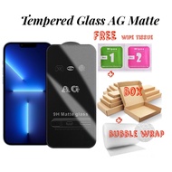 FP Tempered GLASS matte FULL for Oppo A12 A12s A15 A15s A16 A16e A16k A17 A17e A17k A18 A1k A11k A3 