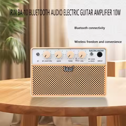 IRIN BA-10 Electric Guitar Mini Amplifier 10W Bluetooth Connectivity Electric Guitar Bass Mini Ampli