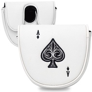 GOLF GOLF Cover DF3 Semicircle Putter Cover Strong Magnetic Closure Spade Embroidery Middle Putter N