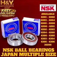 H&Y NSK Ball Bearings 6200-6305 Motorcycle Bearing High Quality Durable