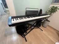 新淨數碼鋼琴 Casio px-s1000 黑色連腳架 black digital piano 初學 升小 考小