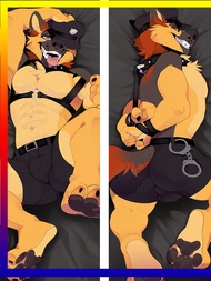 Fluffy Rex Bad Dragon อะนิเมะ Furry Orcus Dakimakura ปลอกหมอนบ้านเตียงกอดหมอนร่างกายพิมพ์สองด้าน