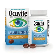 Ocuvite Blue Light Lutein 25mg Lutein & Zeaxanthin Supplement, by Bausch + Lomb, 30 Softgels (Packag