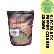 KLFC Vasco Black Pepper Coarse 250gm (Lada Hitam Kasar HALAL)