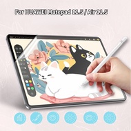 กระดาษเหมือนปกป้องหน้าจอสำหรับ HUAWEI MatePad 11.5 "2023 BTK-W09อากาศ11.5เคลือบด้านฟิล์มสำหรับหัวเว่
