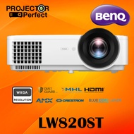 BENQ LW820ST WXGA BlueCore Laser Interactive Classroom Projector Durable Projection with Smooth Class Interactions , 3600 lm , Short-Throw Ratio Projector (3 Years Warranty)