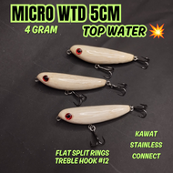 UMPAN HAMPALA MINI WTD 5CM KAYU NATURAL