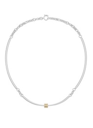 SPINELLI KILCOLLIN HELIO TRIA 18K GOLD SILVER NECKLACE