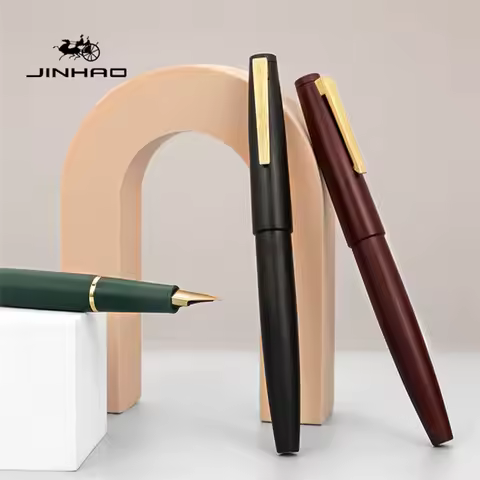 Jinhao 80 All Colors Fountain Pen Business Office Student School Stationery Supplies EF 0.30mm Nib I