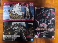 萬代 Bandai ONE PIECE Red Force  紅髮海賊團船 及 HG 倒A Gundam HG 1/100 Master Gundam 東方不敗