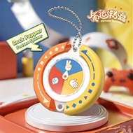 Fortune Yes Or No Spinner Keychain Cute Decision Maker Fidget Toy Bag Hanging Gift