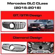 Mercedes Benz GLC Diamond GT Front Grill GLC200 GLC250 GLC300 Car Front Bumper Grill 2015 - 2018