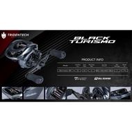Tridentech Black Turismo BFS Baitcasting Reel