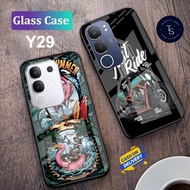 Softcase Glass For VIVO Y29 (4G) & VIVO Y29 (5G) - Case Handphone For VIVO Y29 (4G) & VIVO Y29 (5G) 