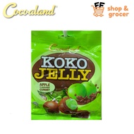 COCOALAND KOKO JELLY APPLE FLAVOURED GUMMY | GUMMG BERPERISA EPAL BERSALUT COKLAT KOKO JELLY 90g HAL