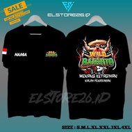 ELSTORE26 Kaos Distro VOL 2 Motif keren WILD BANDITO | Bisa Tambah NamaLogoDsign Sendiri | Baju Slot Gacor | kaos maxwin | baju selot | pakaian pria &amp; wanita | kaos anak terbaru | KAOS PRAGMATIC PLAY | NBAJU PG SHOFT