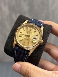 ✅18k金錶 🟨✅條刻 金面肥殼✅ 勞力士Rolex Day Date 18238 18k yellow gold ✅1803 18038 16238 16018✅實體交收🏠-保證原裝正貨✅