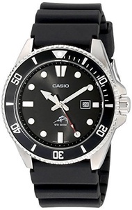 💖$1 Shop Coupon💖  Casio Men s MDV106-1AV 200M Duro Analog Watch Black