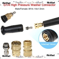 FKILA Washer Adapter Connector Lance Connector M14 M22 Car Accessory 1/4 Inch
