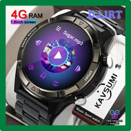 DJJRT Watch 4G Ram 454 * 454 หน้าจอ Smart Watch Men Always Display Time Bluetooth Call Local Music Smartwatch สําหรับ Android Ios Clock BDGER