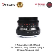 7artisans 35mm f/1.2 Mark II Lens for Canon EF-M / Nikon Z / Sony E / Fujifilm X / Olympus Panasonic MFT (PreOrder)