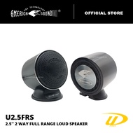 America Sound Ultimate Series 2.5 Inch 2 Way Full Range Loud Speaker - U2.5FRS