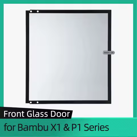 For BambuLab Front Door P1 and X1 Front Glass Enclosure P1S X1 X1C Front Door Mounting kit Replaceme
