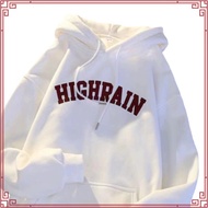 0403 ROY Hoodie Men Women Unisex Coffee Oversized Hoodie Korean Style Couple Sweater Lelaki Plus Siz