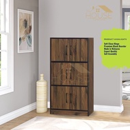 MYHOUSE DIY 书橱/收纳橱 6 Doors 3 levels Bookcase Shelf/ Filing Cabinet / Storage Cabinet/Cupboard/Rak Bu