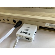 Pembaca Kad Micro SD (SD2IEC) untuk Commodore 64, Dikuasakan oleh Port Kaset