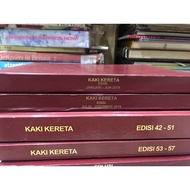 Majalah KAKI KERETA (DIJILIDKAN) Edisi Jan-Dec 2019 + Edisi 42-51, 53-57 (4 Buah Jilid)