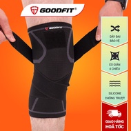 GoodFit 2 in 1 sports knee brace GF511K, GoodFit sports knee brace with power wrap GF511K GOODFIT 2i