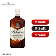 百龄坛（Ballantine`s） 特醇 苏格兰 调和型 威士忌 洋酒 1000ml（1L）