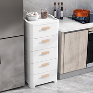 Kitchen storage cabinet, gap storage cabinet, household drawer-type bathroom toilet gap cabinet, sid