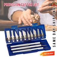 13PCS Precision Cutter Set Exacto Hand Carving Tool Arts & Craft Hobby Set Paper Cut And Carved Cutt
